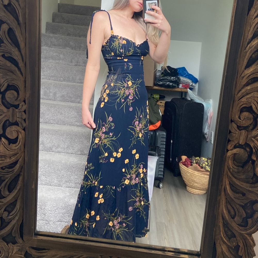 Reformation Nikita dress in Mademoiselle